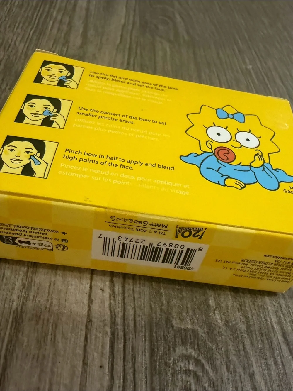 NYX Blue Sponge Makeup Blender from The Simpsons Collection